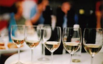 Vínsýning á Hilton