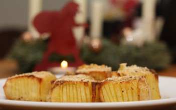 Hasselback kartöflur