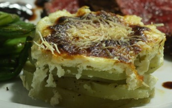 Parmesankartöflur