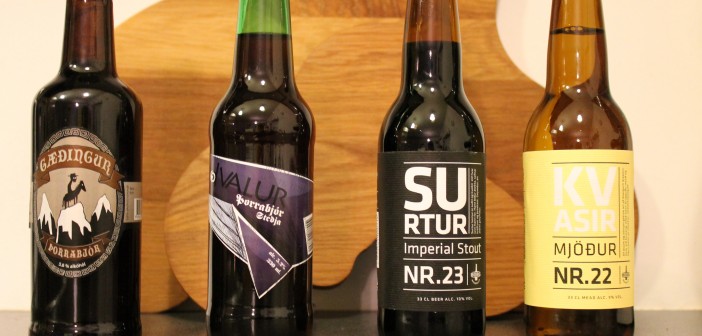 Haukur Heiðar; Þorrabjórarnir Hvalur, Surtur, Kvasir og Gæðingur