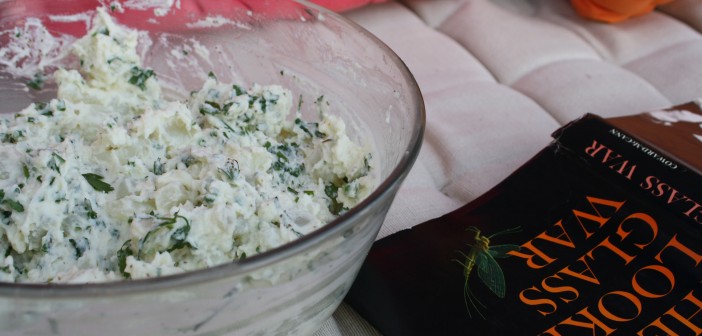 Kartöflusalat með graslauk