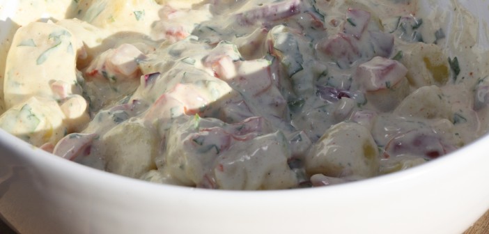 Kartöflusalat frá Suðvesturríkjunum